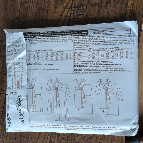 McCall's Sewing Patterns Collection - Picture 5 of 7